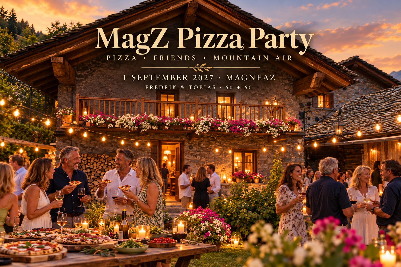 MagZ Pizza Party · 1 September 2027 · Magneaz